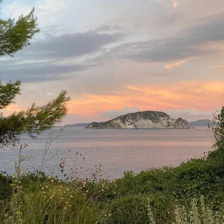 Campsite Pitsimenti Center For Peace, Private Boat - Sea Access And Closest Point To Marathonisi Island